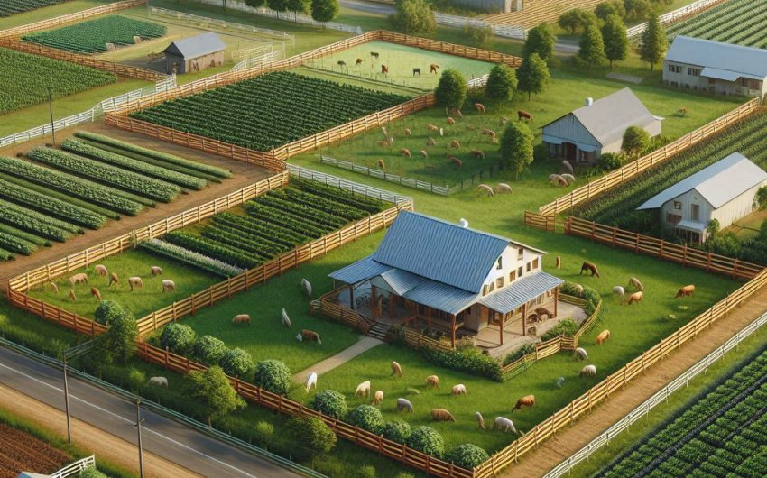 What is the Importance of Fencing in a Farm Layout?