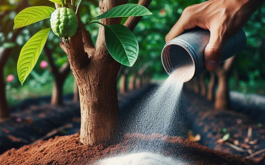 How to fertilize guava trees for optimal growth?
