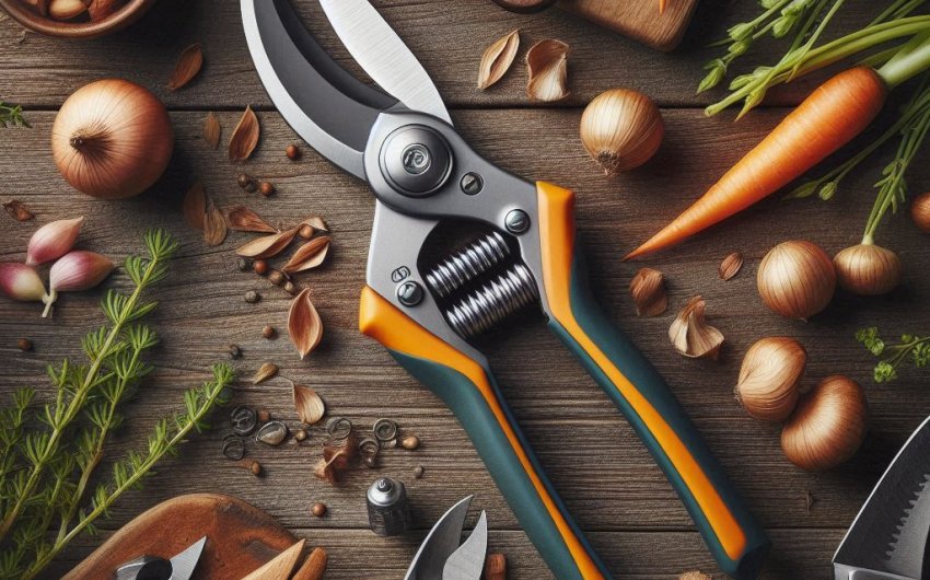 Fiskars Bypass Pruning Shears - 5/8-Inch Cut Capacity Garden Clippers