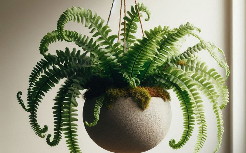 How Can I Fix Curling Leaves on My Boston Fern?