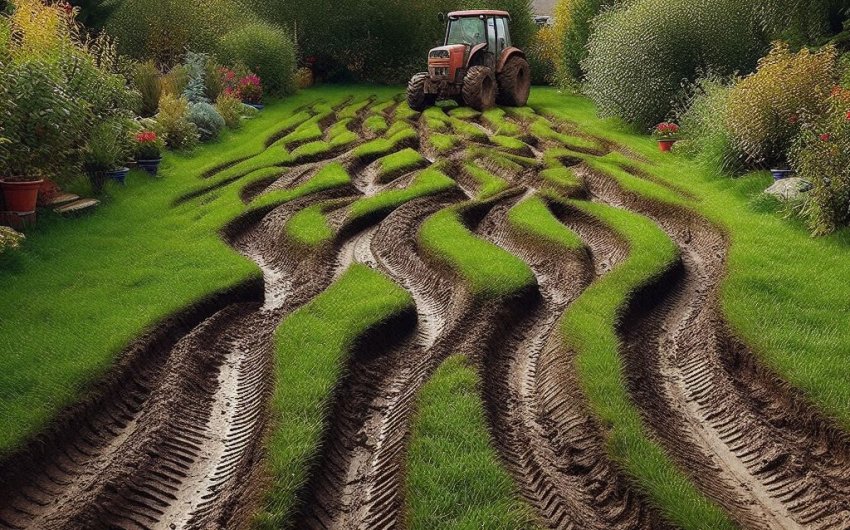How to Fix and Prevent Lawn Ruts Caused by Lawn Equipment?