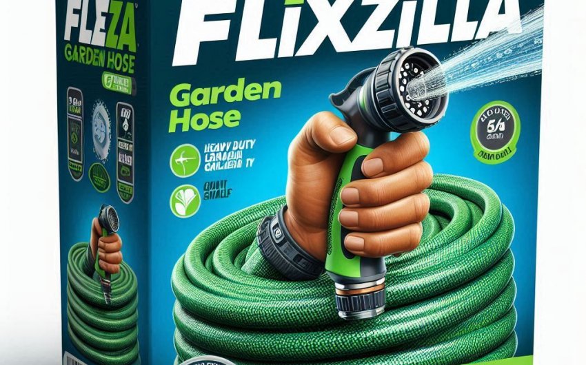 Flexzilla Garden Hose 5/8 in. x 50 ft - Heavy Duty, Lightweight, Drinking Water Safe