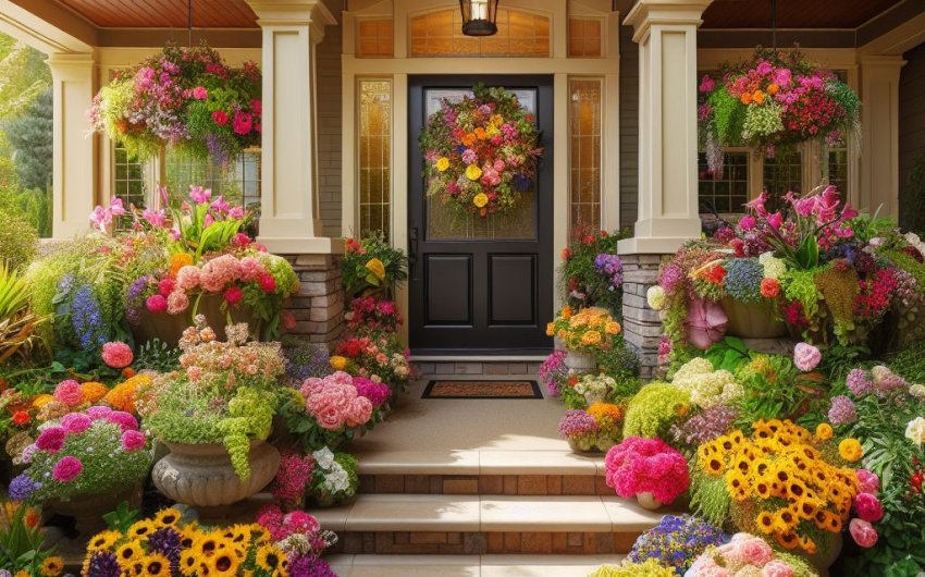 Front Porch Flowers: Inviting Blooms for Every Season