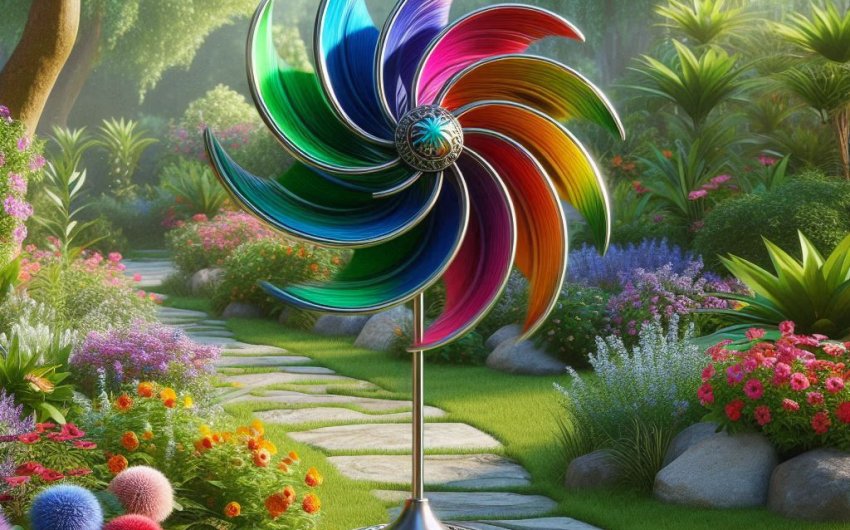 Twirling Wonders: Wind Spinner Inspiration for Your Garden