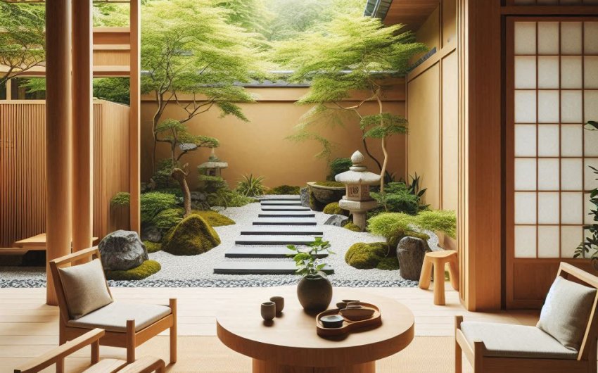 How Do I Select Garden Furniture That Complements a Japanese Zen Garden?