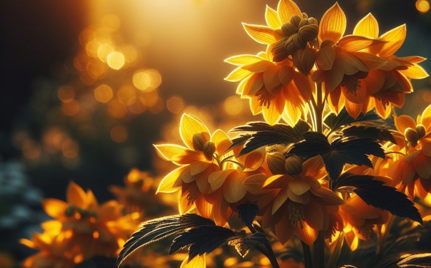 Archangel's Glow: Golden Beauty in Your Garden