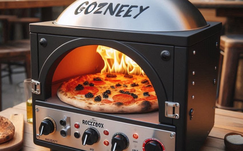 Gozney Roccbox Portable Outdoor Pizza Oven - Gas & Wood Fired, Restaurant-Grade