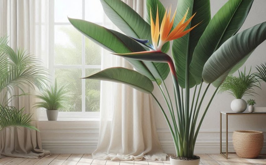 How Can I Grow Tropical Houseplants Like Bird of Paradise Indoors?