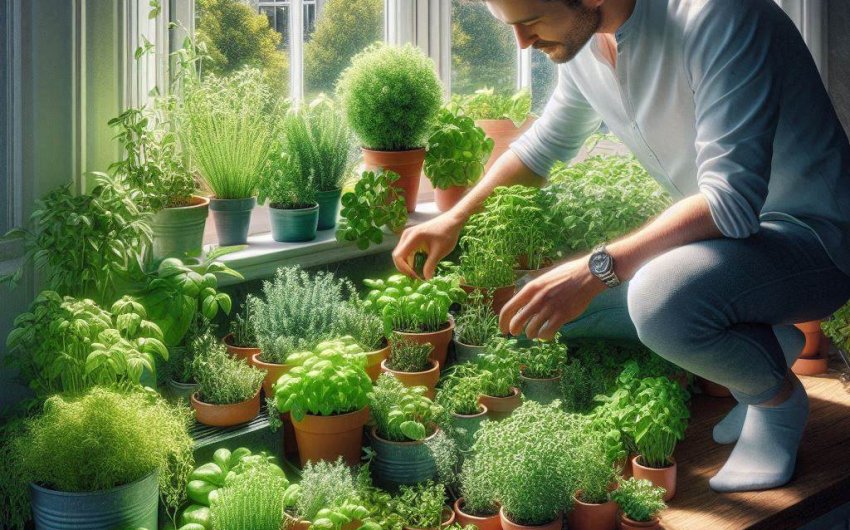 How to Grow a Herb Garden in a Small Space