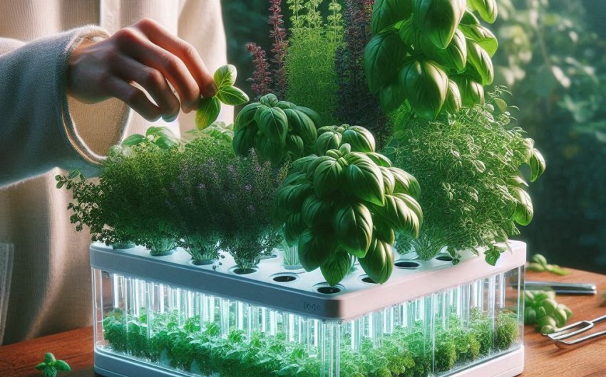 How to Grow Herbs Hydroponically at Home?