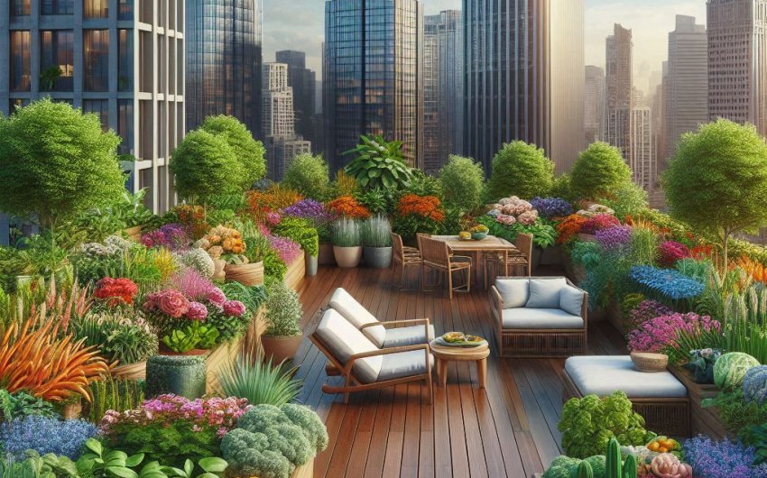 How to Grow Plants in a Rooftop Garden?