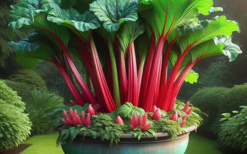 How to Grow Rhubarb in Containers?
