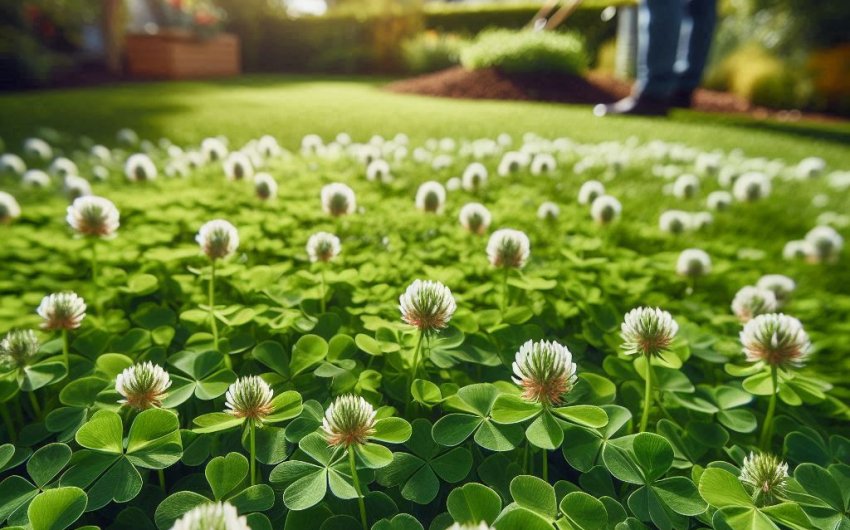 How to Grow and Maintain a Clover Lawn?
