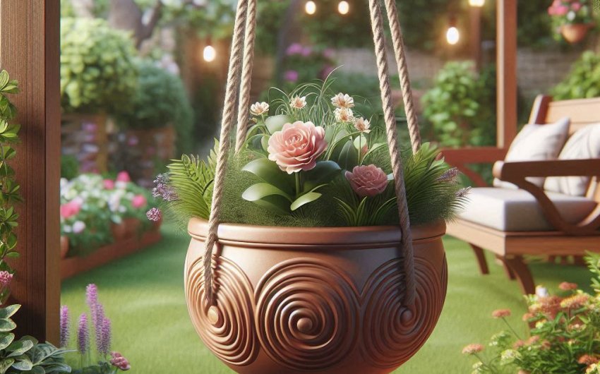 Hanging Planter Swings: A Beautiful Blend of Comfort and Nature