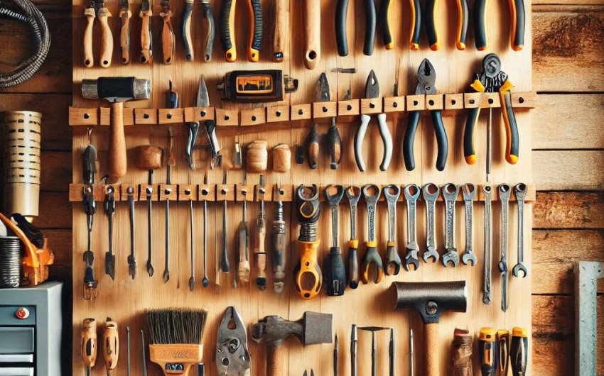 How to Build a Simple Tool Rack for Your Garage?