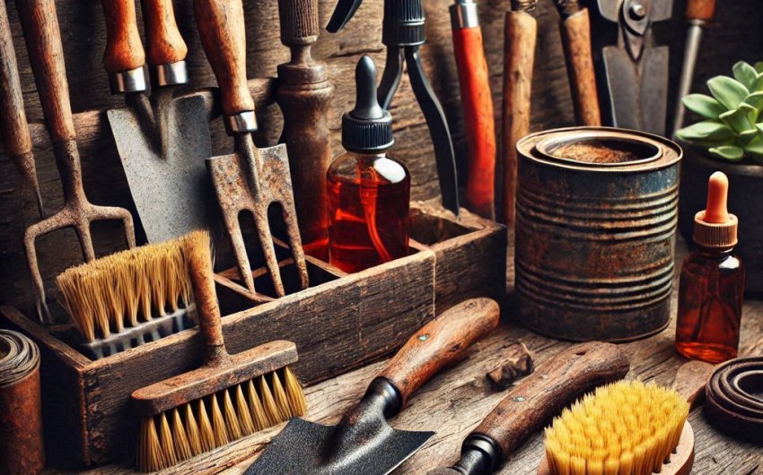 How to Clean Rusty Gardening Tools Effectively?