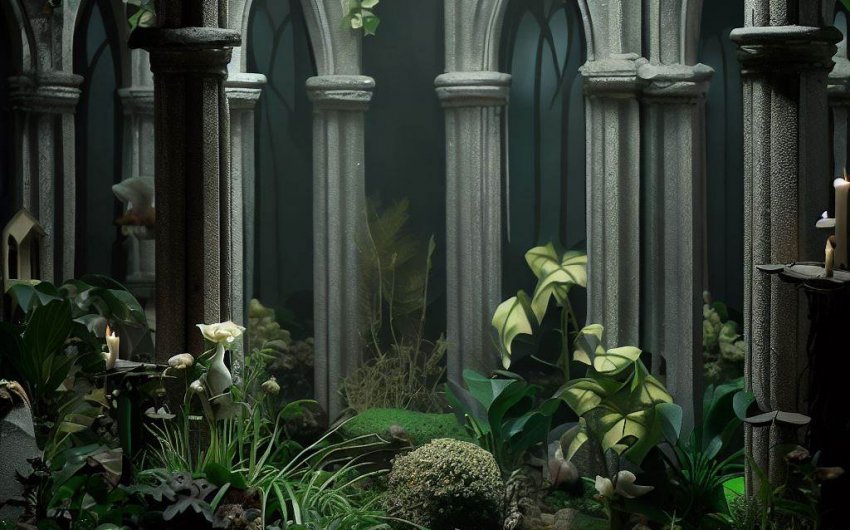 How to Create a Gothic Garden in Your Home?