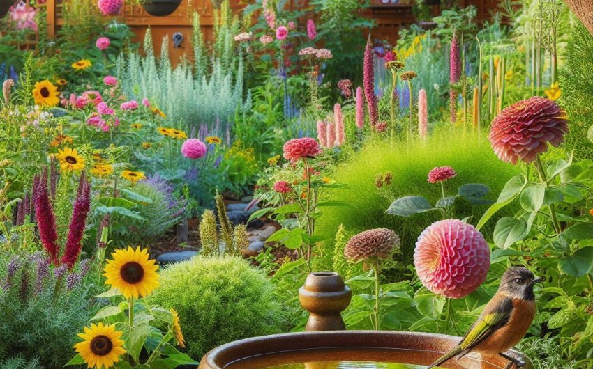 How to Create an Organic Garden That Attracts Birds?