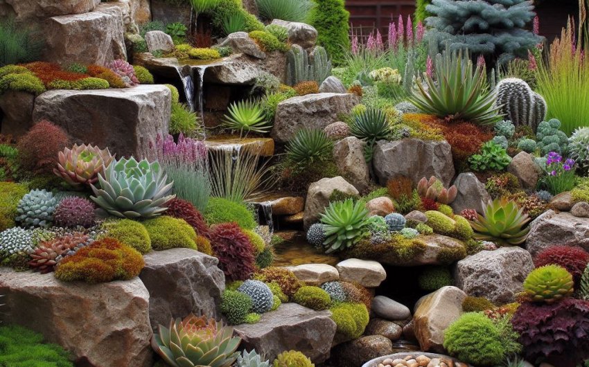 How to Design a Rockery Garden Easily?