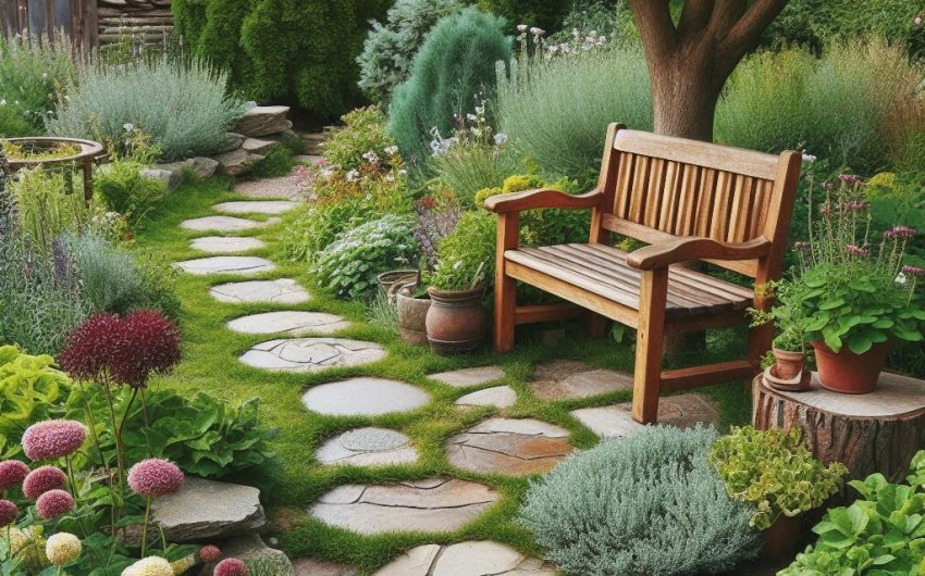 How to Design a Rustic Garden with Natural Materials?