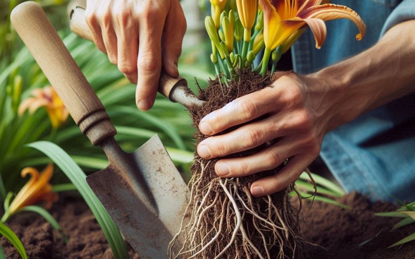 How Do You Divide and Transplant Perennial Flowers?
