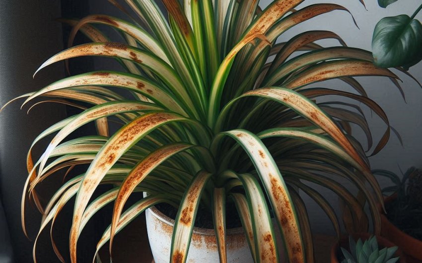 How to Fix Brown Tips on Your Spider Plant Leaves?