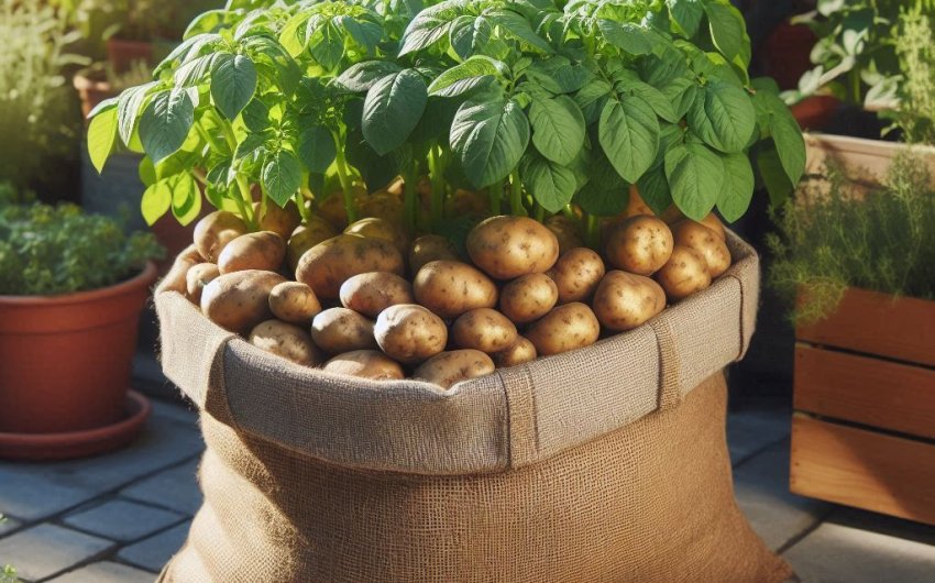 How to Grow Organic Potatoes in Containers?