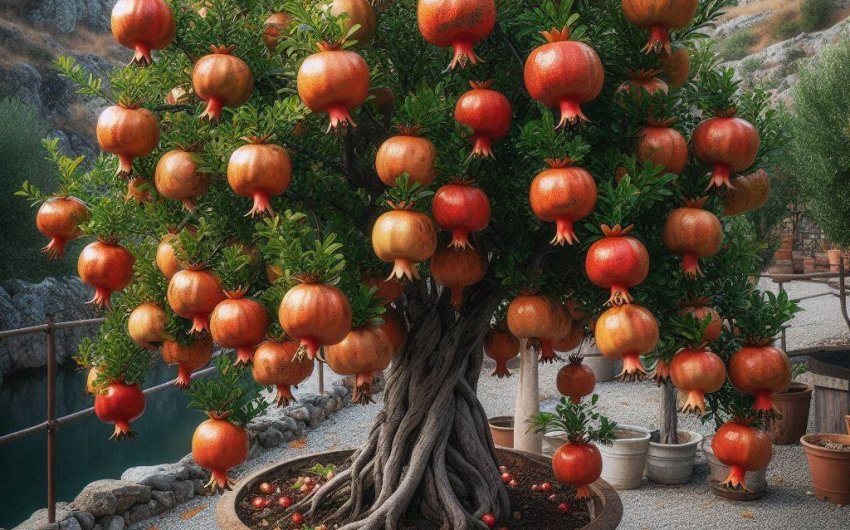 How to Grow Pomegranate Trees in Containers?