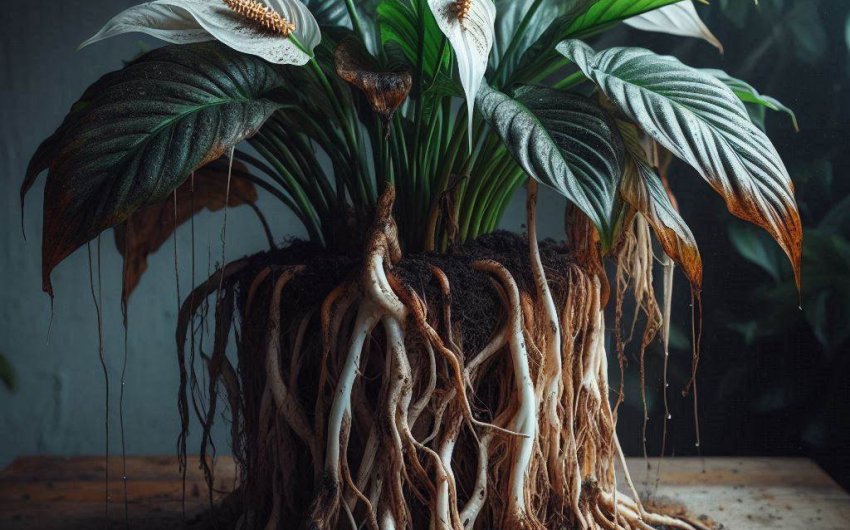 How to Identify Root Rot in Peace Lilies?