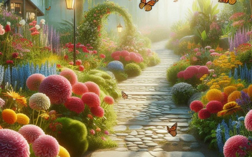 How to Make a Butterfly Garden Pathway?