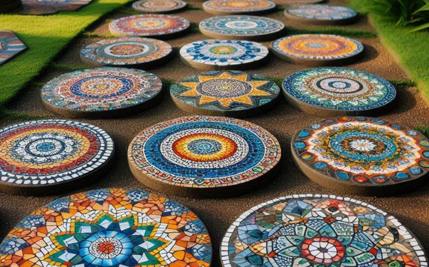 How to Make Your Own Mosaic Stepping Stones?