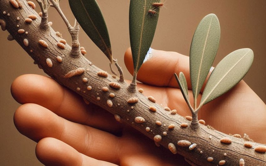 How to treat scale on olive trees?