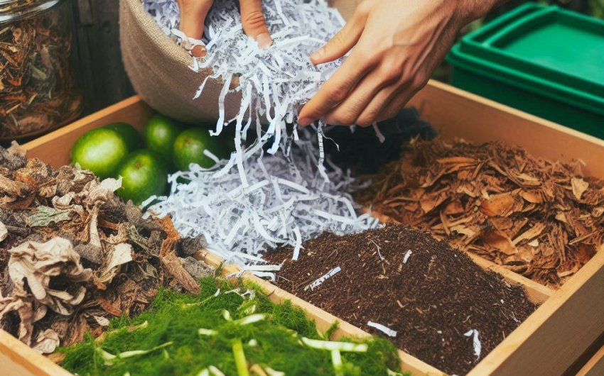 How to Use Shredded Paper in Composting Effectively?