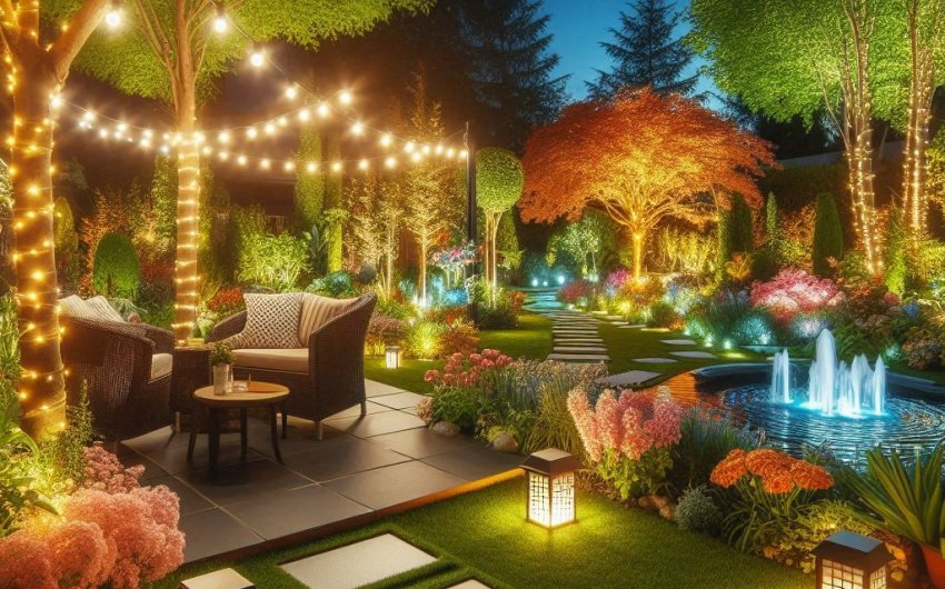 How to Incorporate Lighting in Garden Décor?