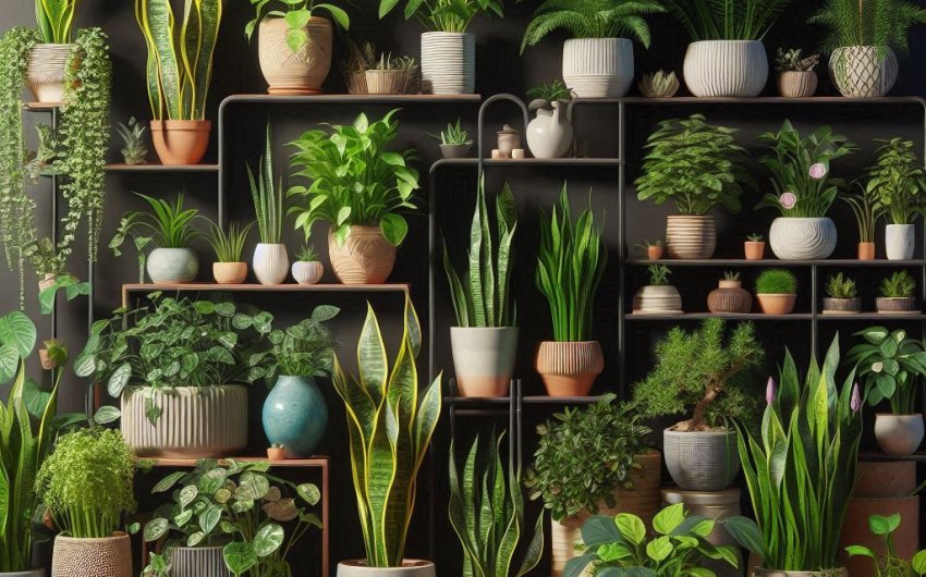 Thriving in Shade: Indoor Houseplants for Low-Light Areas