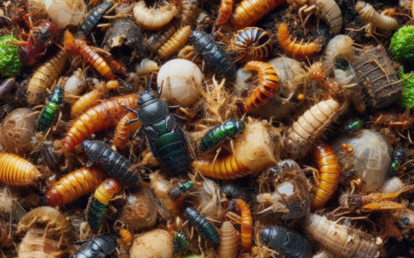 Insect Integration: Adding Deceased Bugs to Compost for Garden Growth!