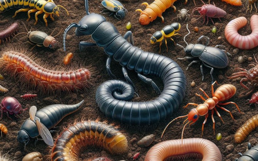 Insects in Soil Identification: Beneficial and Harmful Bugs