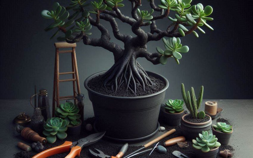 Why Are the Stems of My Jade Plant Turning Black and Mushy?