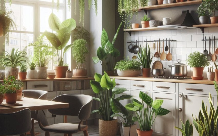 Kitchen Houseplants: Add Greenery to Your Cooking Space
