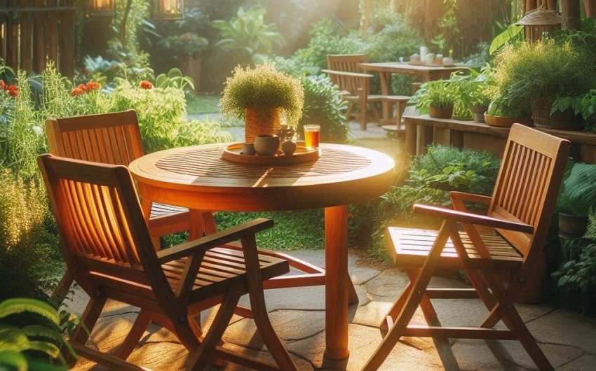 How to Maintain Wooden Garden Furniture and Keep It Looking New?