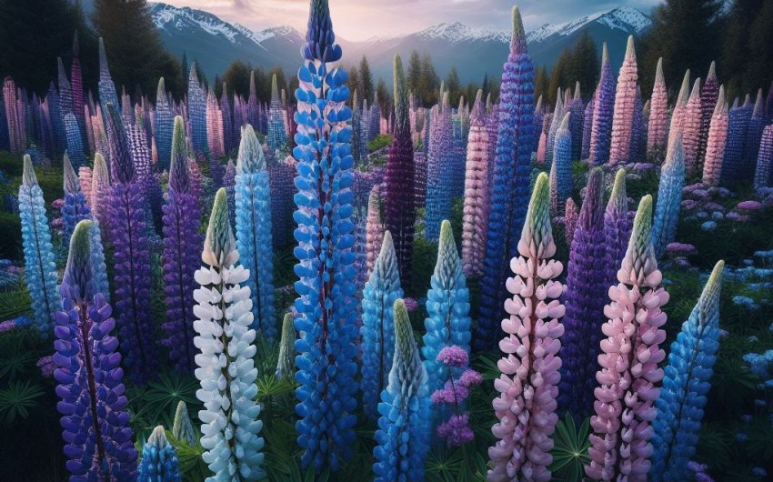 Lupine Legends: Majestic Beauty in Your Garden