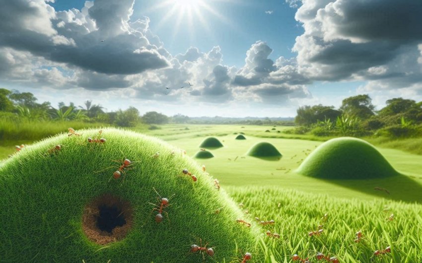 Managing Lawn Damage from Ant Hills and Colonies