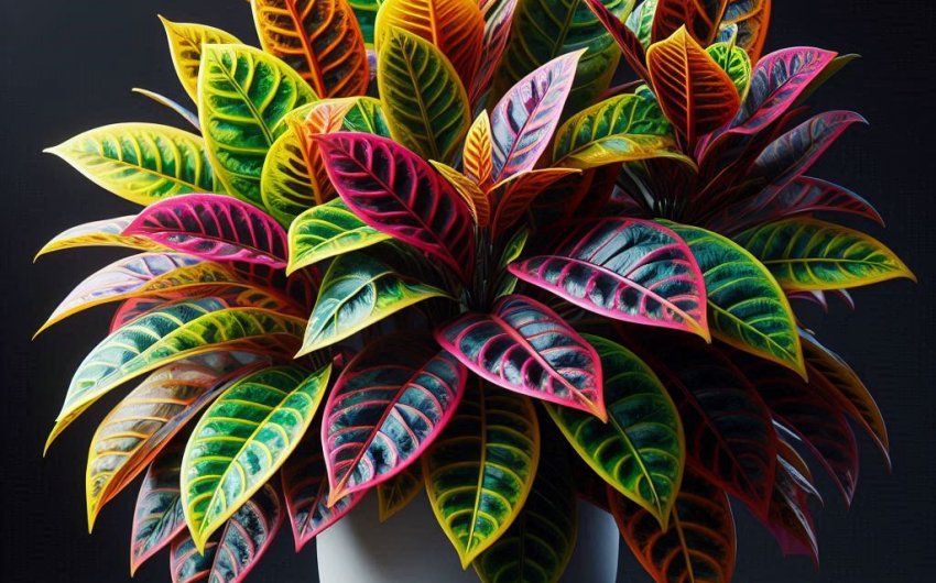 How Do I Manage Watering for a Sensitive Croton Plant (Codiaeum variegatum)?