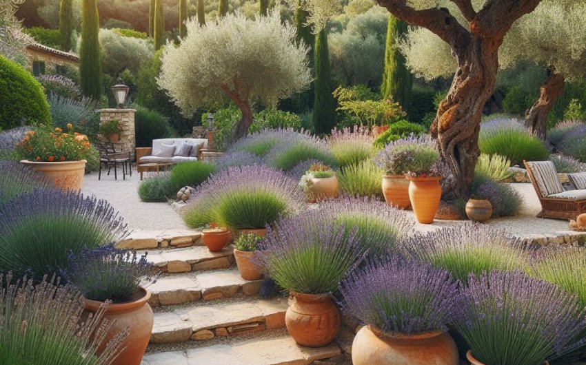 How to Create a Mediterranean Garden in a Temperate Climate?