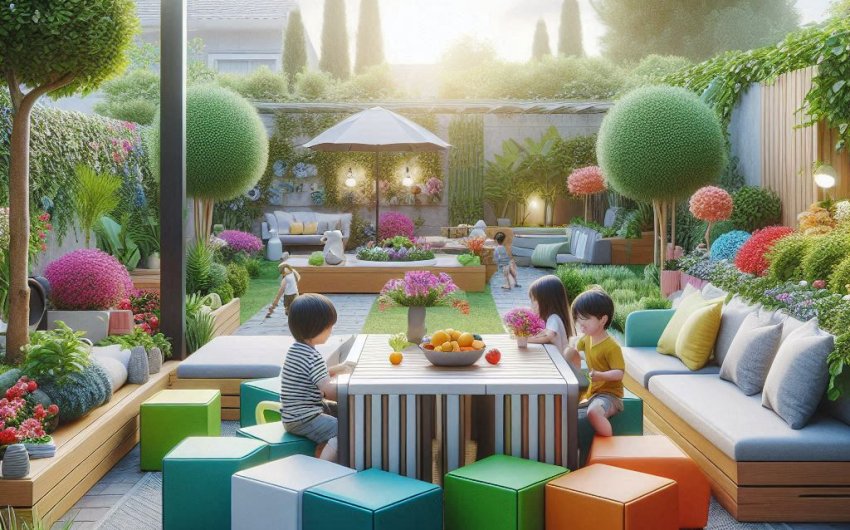 Using Modular Garden Furniture to Create Flexible Outdoor Learning Spaces