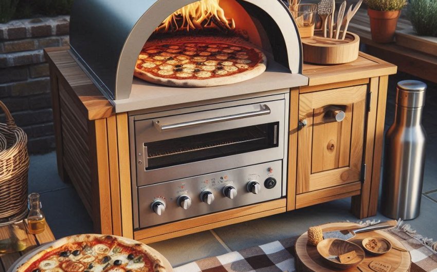 Ooni Karu 16 Multi-Fuel Outdoor Pizza Oven - Wood and Gas Fired Pizza Maker