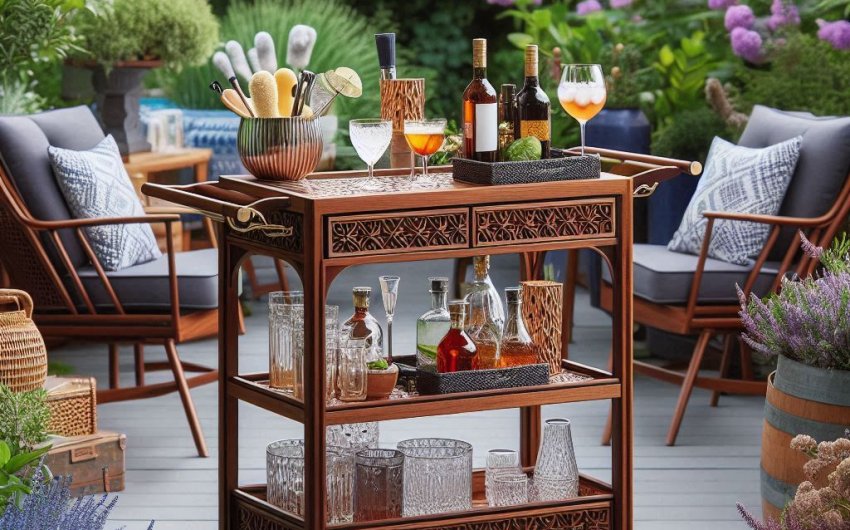 Outdoor Bar Carts: Stylish and Functional for Entertaining