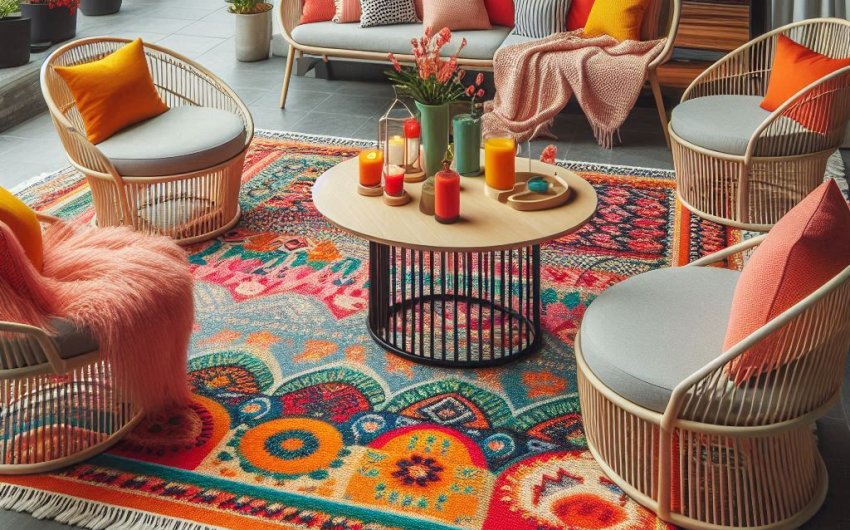 Outdoor Rugs That Set the Party Vibe