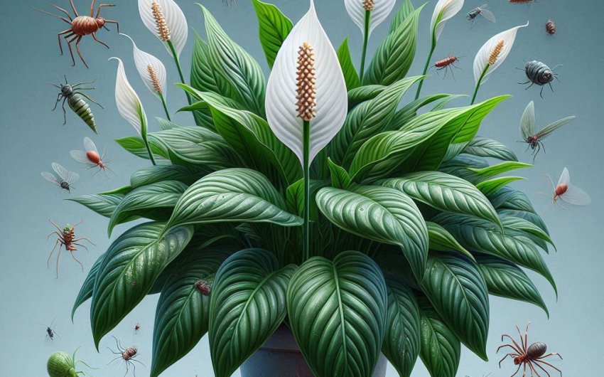 What Are the Common Pests or Diseases of a Peace Lily?