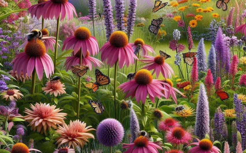 What Perennial Flowers Attract Pollinators Like Bees and Butterflies?